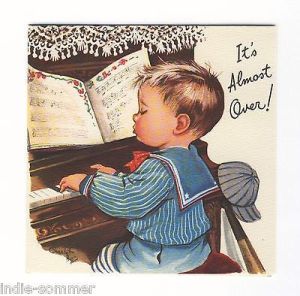 Little Boy at the Piano