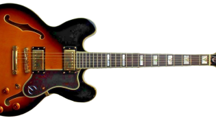 Sunburst Epiphone Guitar