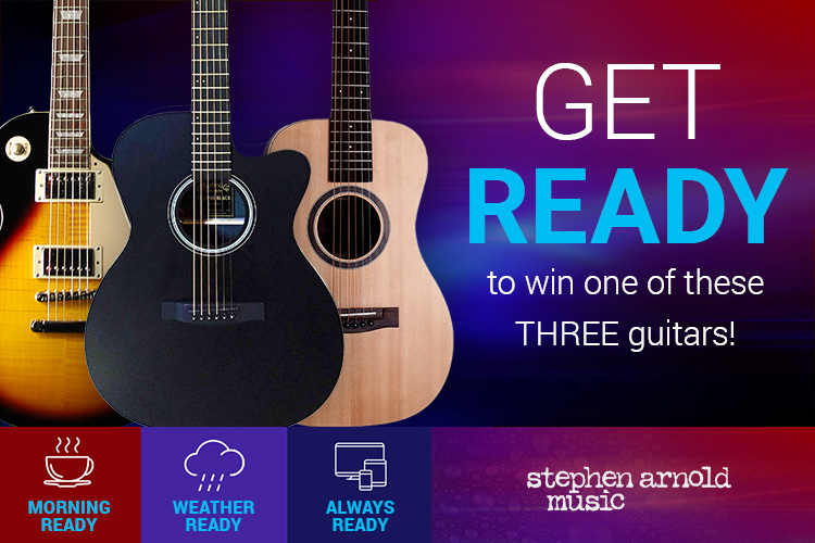 Get READY for a Guitar Giveaway Stephen Arnold Music