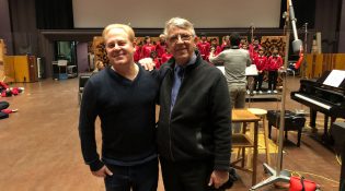 Chad Cook with Ian Robertson