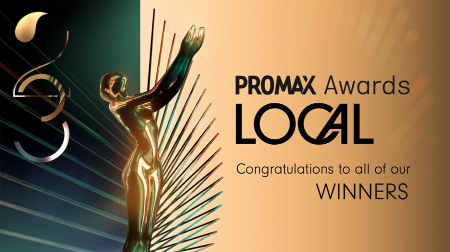 Promax Local Awards 2023 - Congratulations Graphic