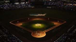 Baseball field image, MLB All-Star Game, Hank Aaron Tribute